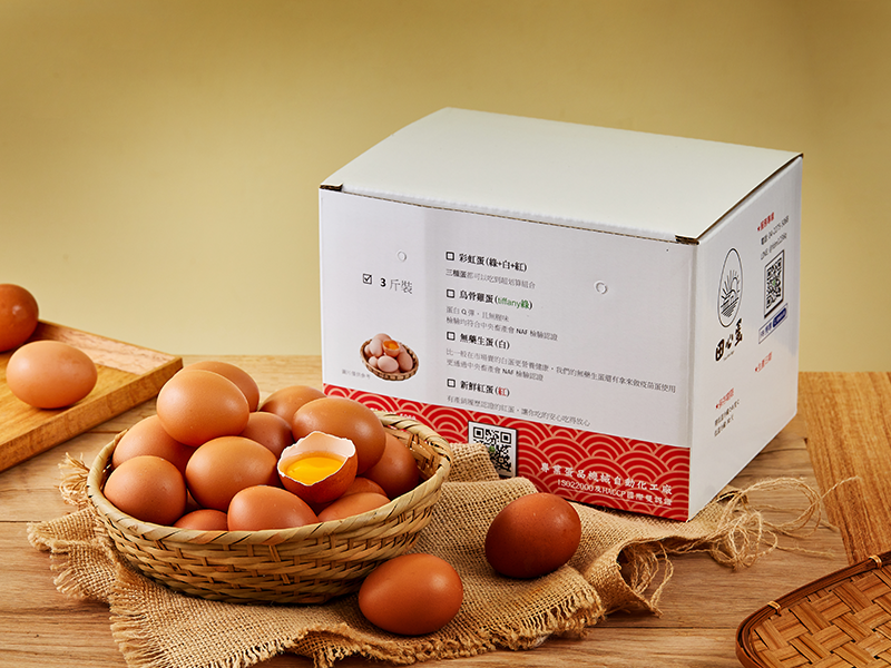 濃醇紅殼雞蛋 3斤禮盒裝